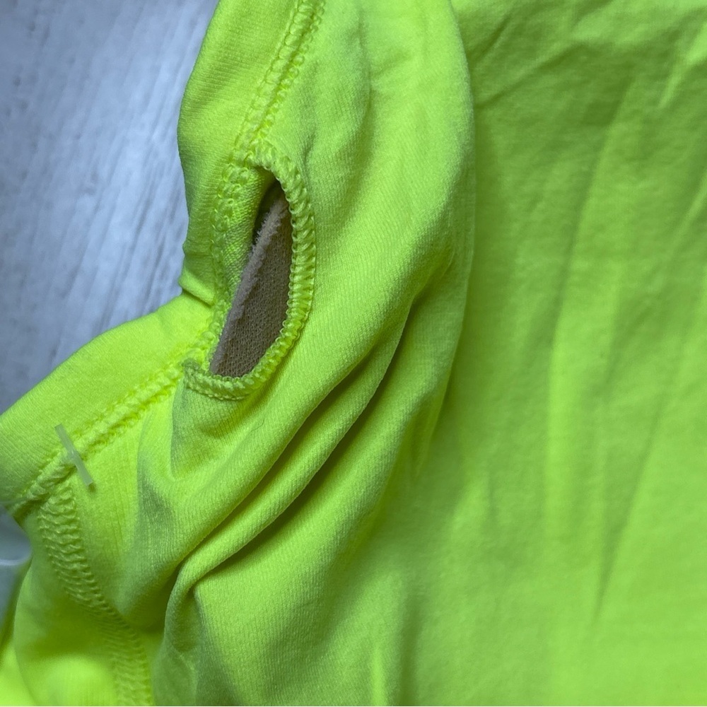 Old Navy Active 2X Womens Activewear Top Sports Bra Neon Built In Bra - Picture 10 of 15